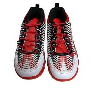 NWT Boys Avia Red Black and White Sneakers 3Y